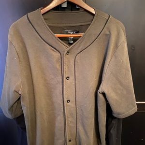 Cotton Baseball Jersey with sleeves